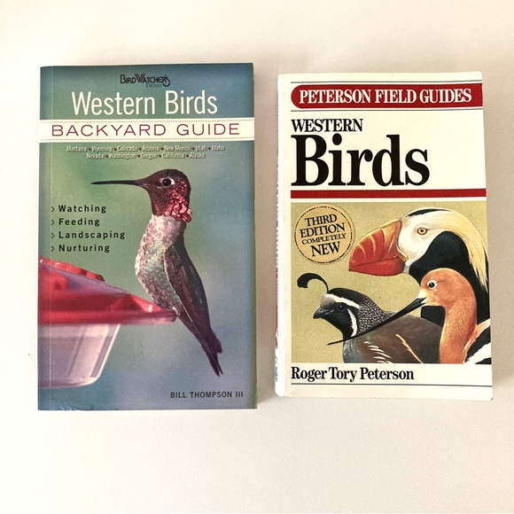 2 Western Birds Identification Books Peterson Field Guides Bird Watcher's Digest - Picture 1 of 11